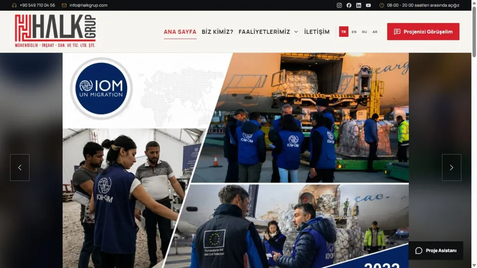 Halkgrup website